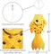 In the Breeze 5244 — 40-inch Gold Shimmer Damsel Fish — Large, Colorful Printed Fishsock with Iridescent Details